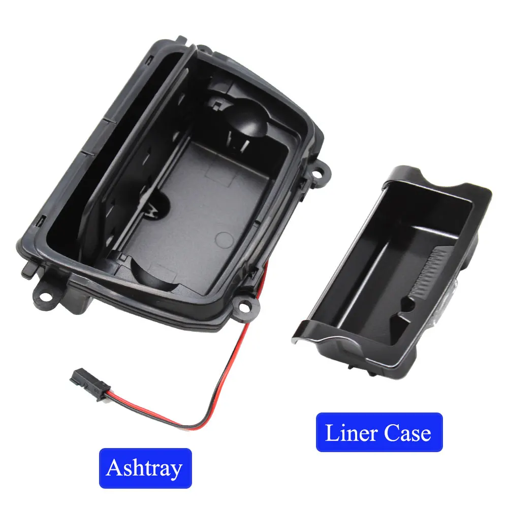 LHD RHD Car Ashtrays ABS Center Console Ashtray Assembly Box Cover For Bmw 5 Series F10 F11 F18 520i 525i 528i 530i 2011-2017