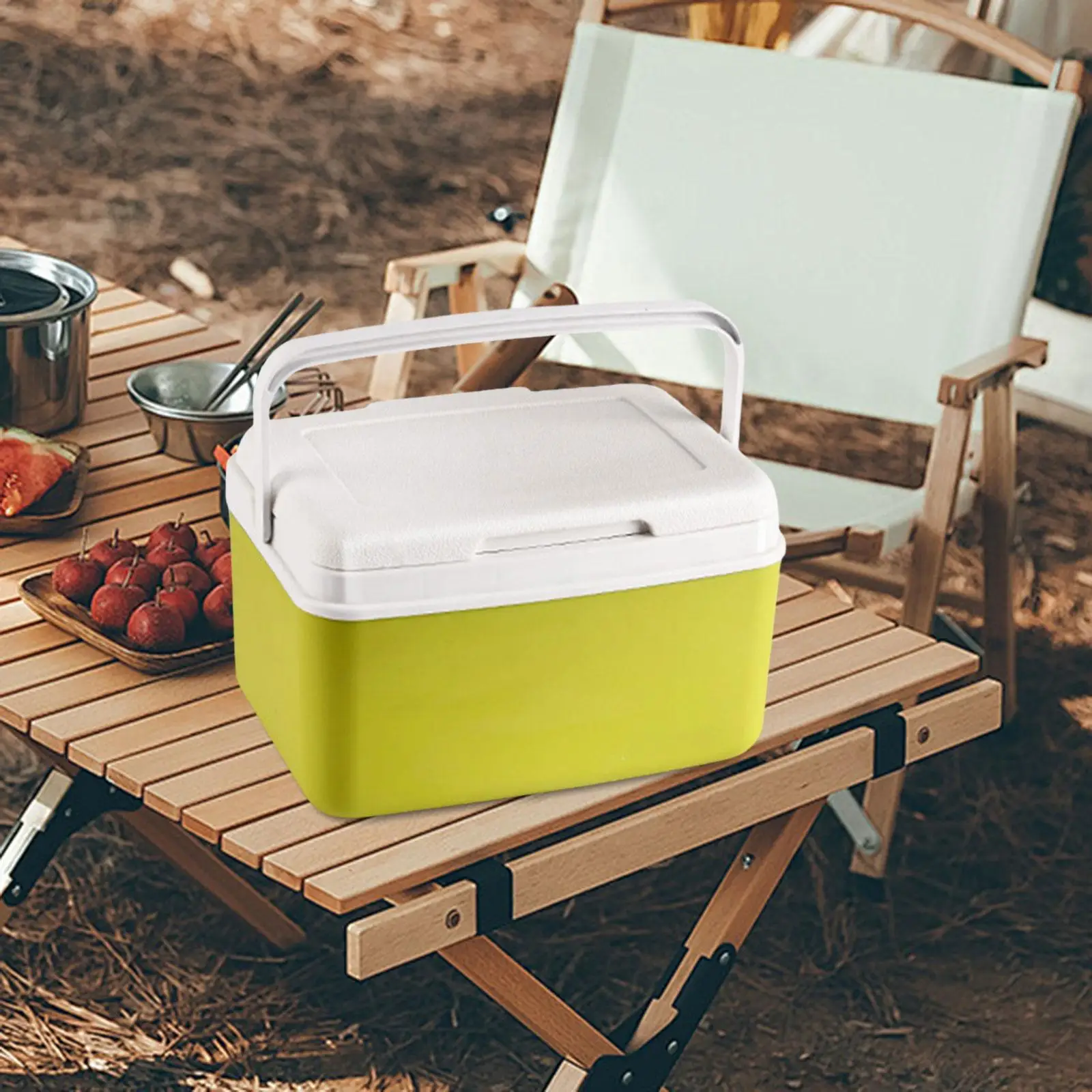 صندوق تبريد معزول لثلاجة السيارة وحامل الطعام والفريزر المحمول الساخن/البارد