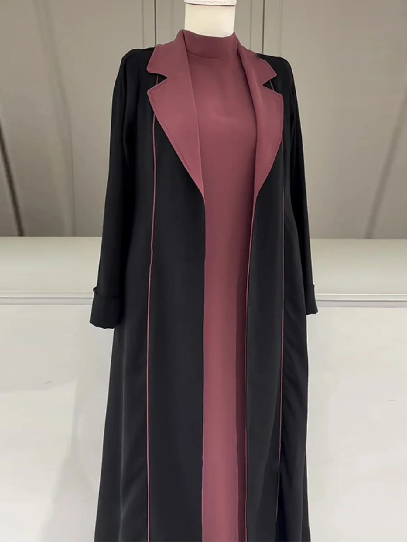 Abaya musulmana Eid para mujer, cárdigan, chaqueta, Jalabiya, caftán islámico, túnica larga árabe, Ramadán, Marruecos, Dubai, Abayas