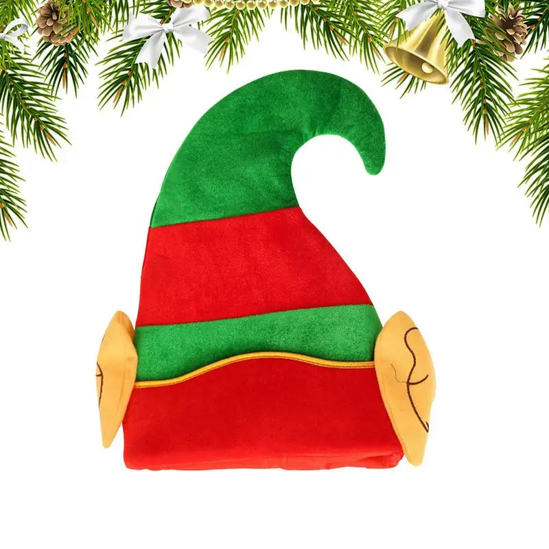 Christmas Hats Cute Christmas Elves Hats Holiday Hats Photo Props Costume Accessories For Pretend Play Adults Kids Use