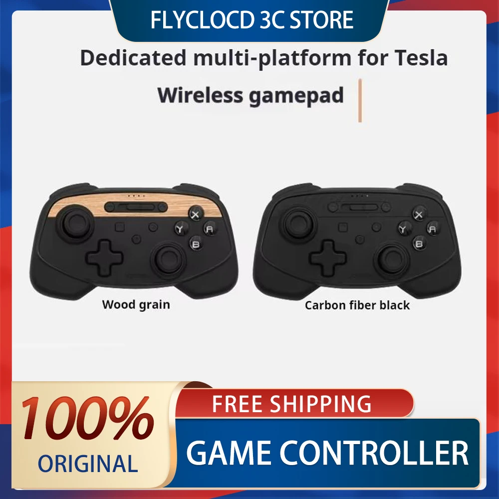 2024 Jowua Game Controller Tesla Model Yxs3 Wireless Bluetooth Gamepad Multi Platform Gaming Artifact Six Axis Gamepa Gyroscope