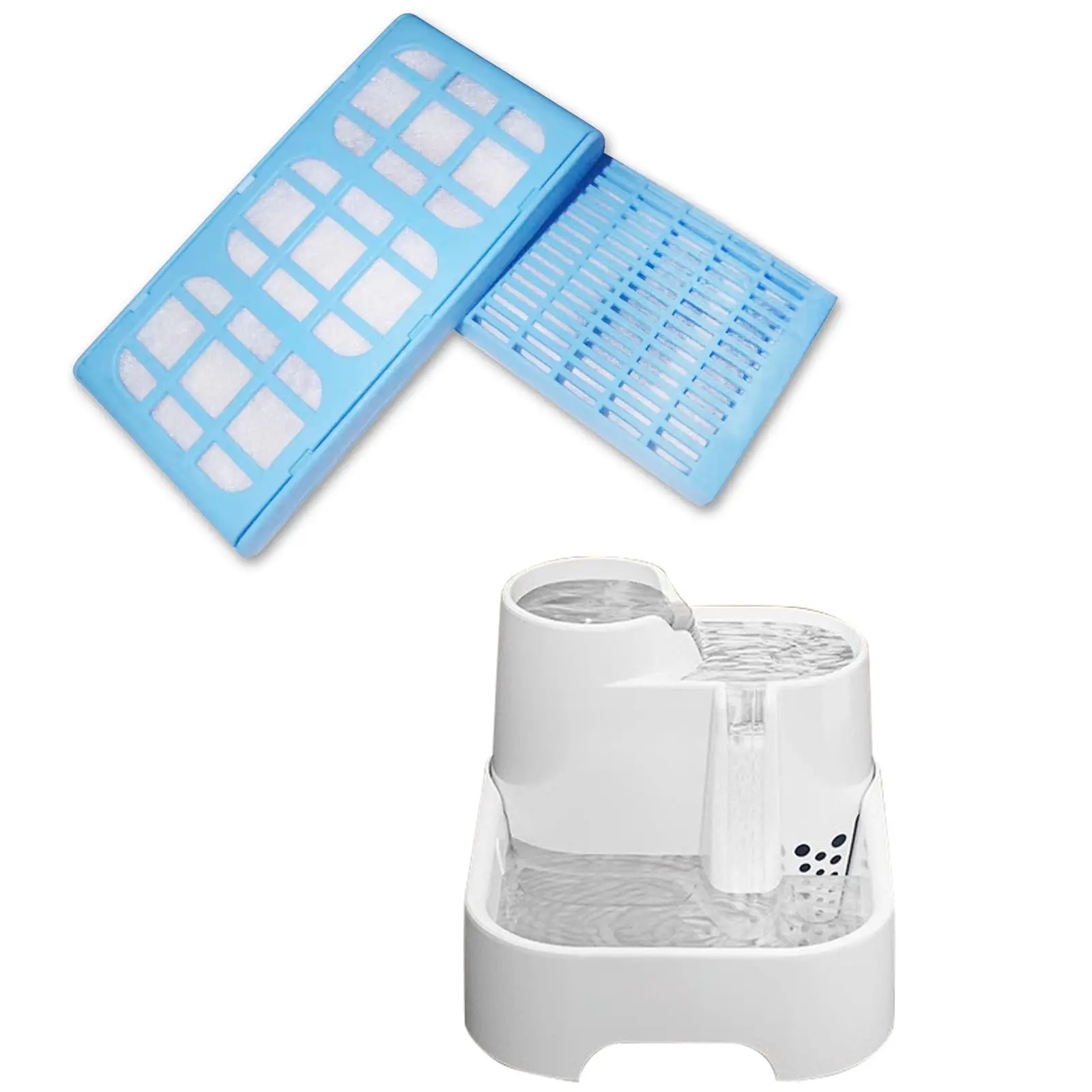 12Pcs Replacement Water Filter Cartridges Set for PET MATE Cat Mate Pet Fountains