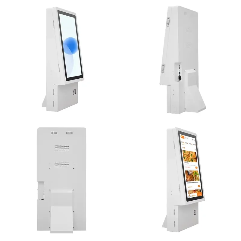 Customized 27 Inch Self Service Kiosk POS Fast Food Touch Screen Payment Terminal Point of Sale System Retail PC