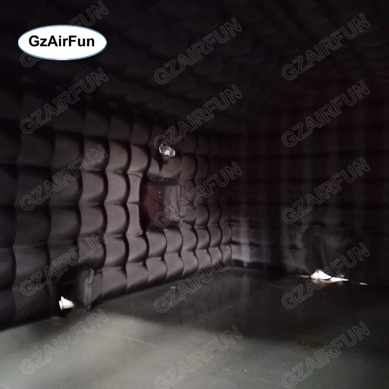 Custom Commercial Grade Oxford Cloth Tent Small Cube Inflatable Nightclub Tent Igloo Tent