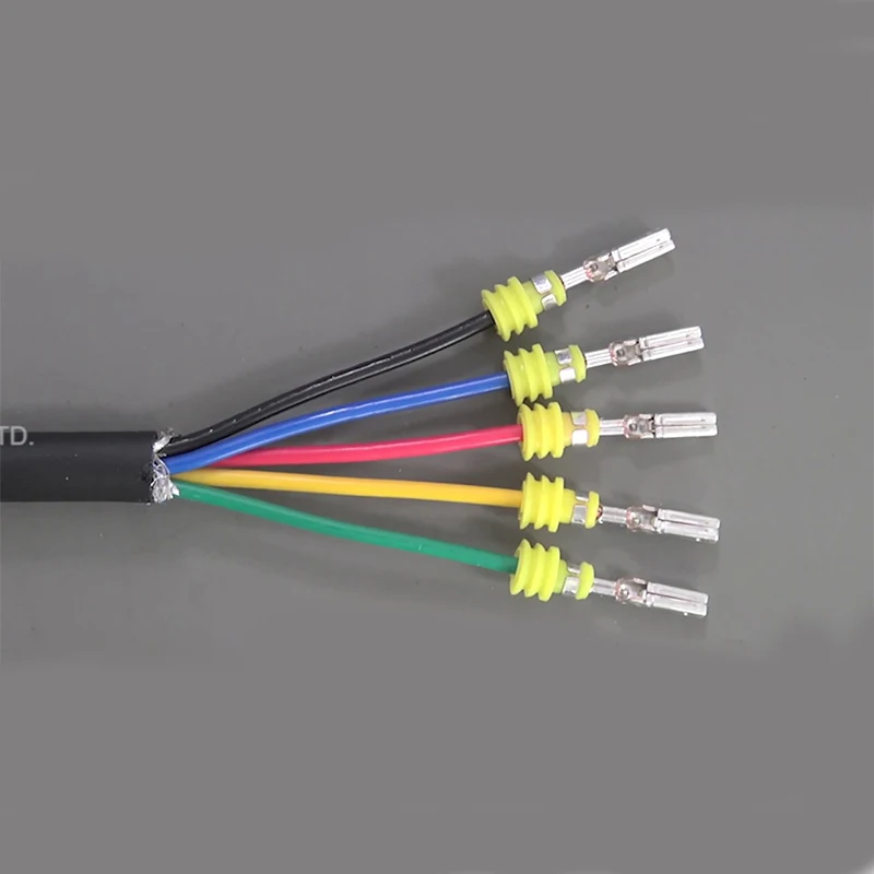 Automatic Wire Crimping Loose Terminal Machine Ferrule Connector Cable Strip Crimp Equipment Twisting Machine