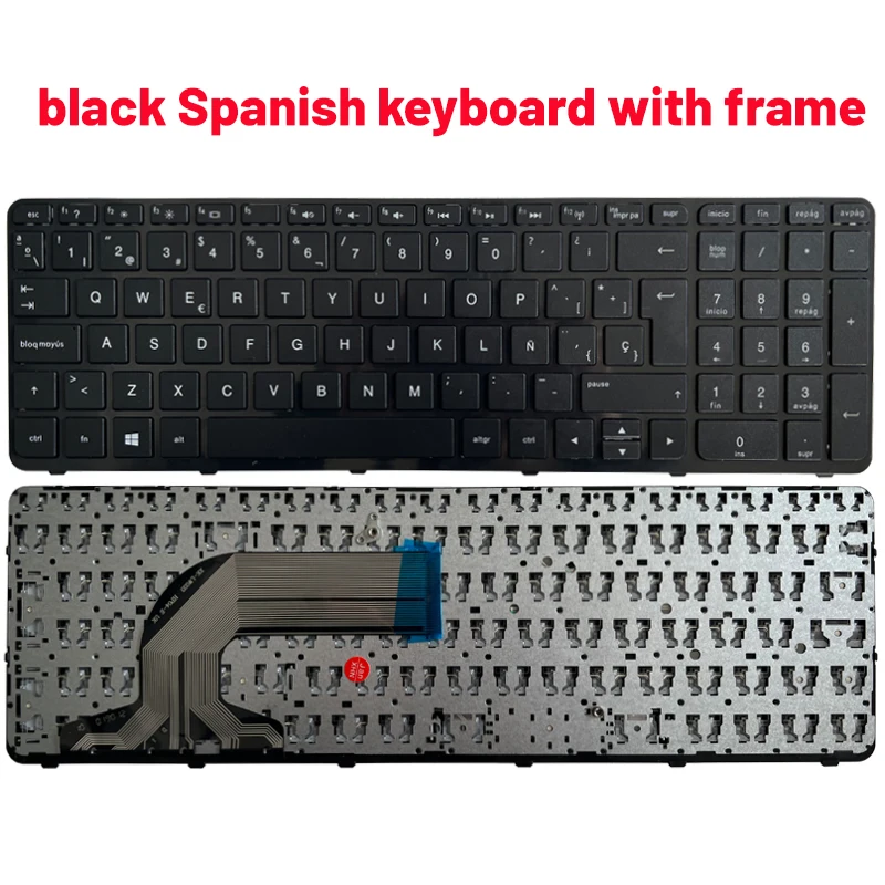 Russian/US/UK/Spanish laptop Keyboard for HP pavilion 250 G2 G3 256 G2 G3 TPN-Q118 TPN-Q130 TPN-Q132 Q121 P15 TPN-F113 TPN-C117