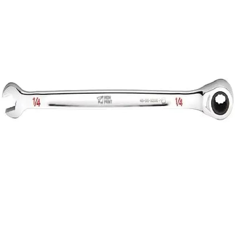 

1/4 in. SAE Ratcheting Combination Wrench
