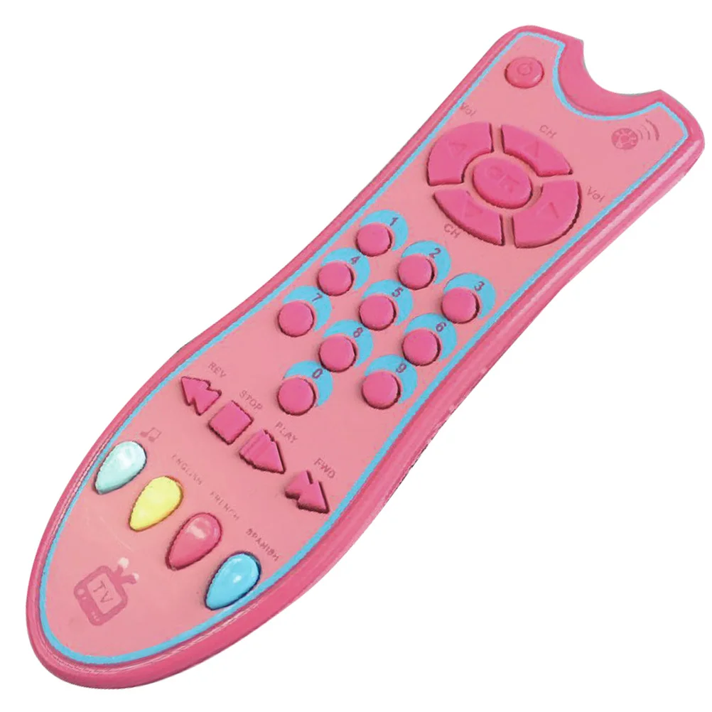 Моделирование детского пульта дистанционного управления, мягкое освещение, звуковые эффекты, интерактивная дистанционная когнитивная игрушка для раннего образования для малышей