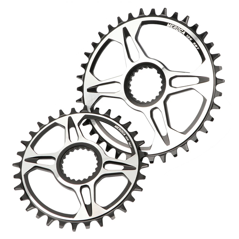 For S Himano 12-speed Chainring Positive And Negative Teeth M7100/8100/9100 12v Narrow Wide Coroa 32 34 36 38 Teeth Direct Mount