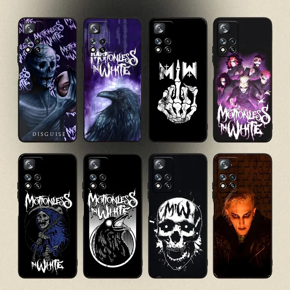 Motionless In White  Phone Case For Samsung Galaxy A20,A21s,A22,A31,A32,A52,A53,A72,73,A80,A91 Soft Black Cover