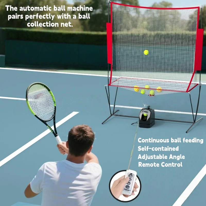 Auto Pickleball Tennis Training Machine for Kids Portable Eco-Friendly Indoor Outdoor Practice Launcher Beginner's Luspeed