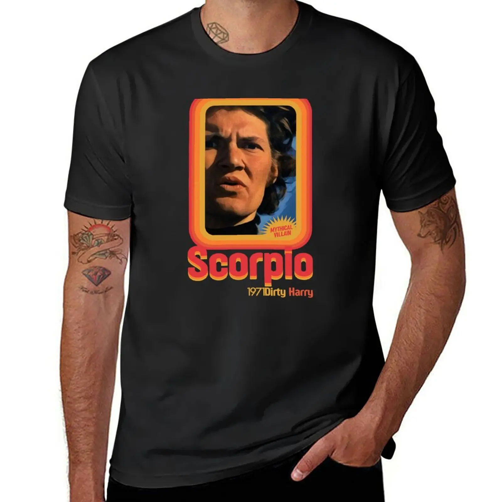

New Scorpio Dirty Harry T-Shirt Short sleeve anime men clothes