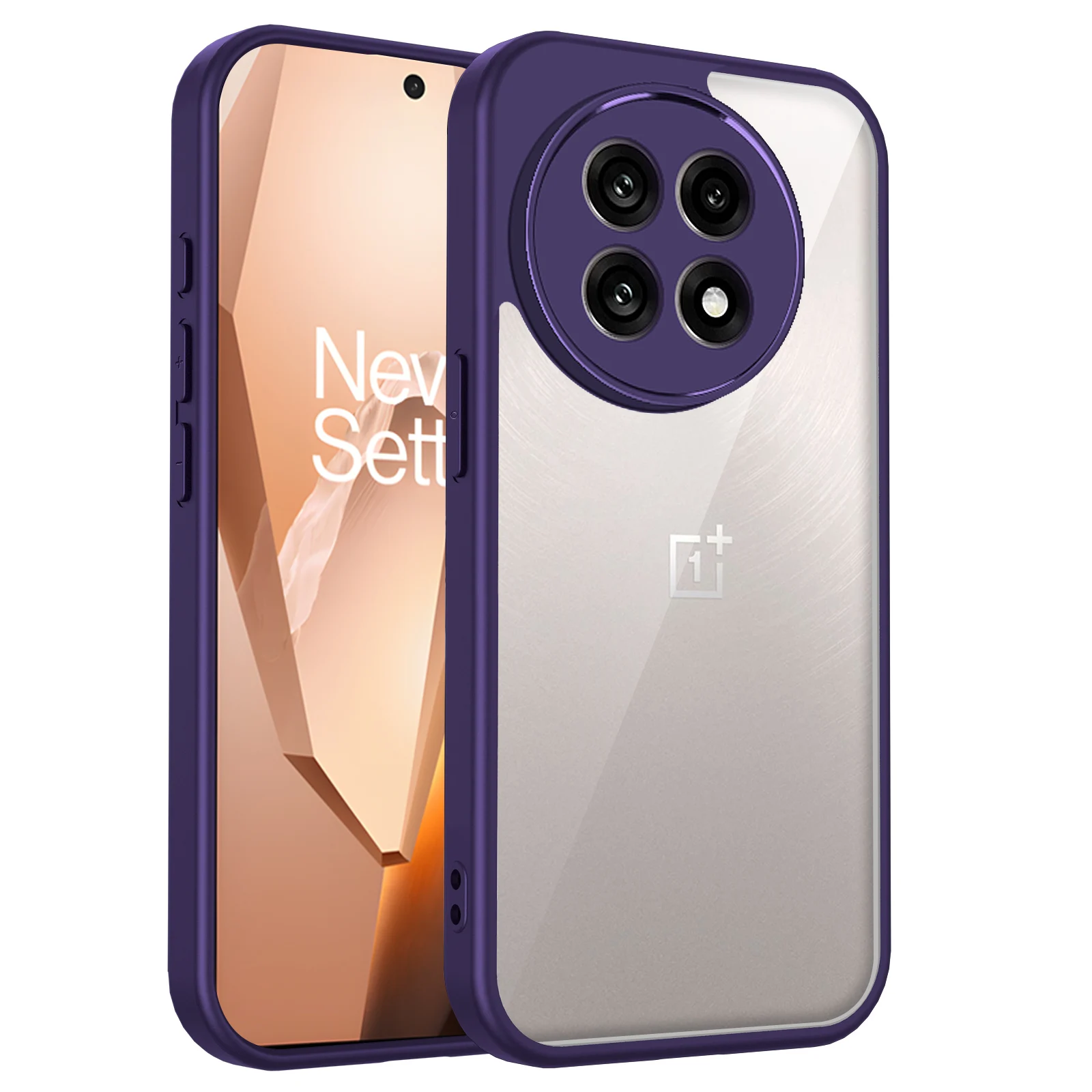 Para Oneplus 13 13R funda nueva moda transparente Airbag cubierta anticaída para Oneplus ACE 5 Pro parachoques a prueba de golpes Fudna