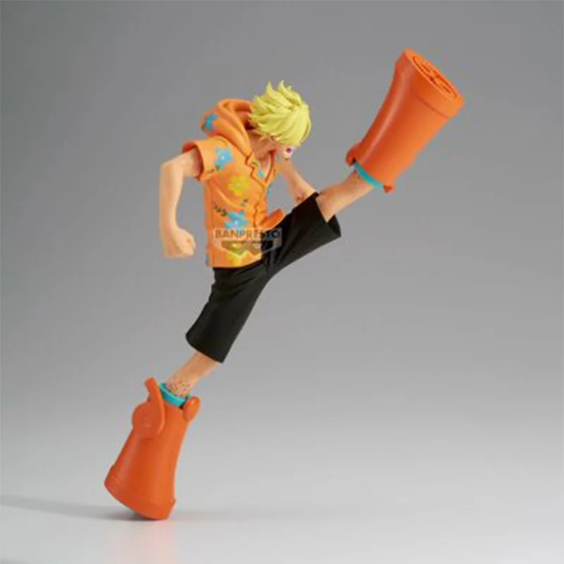 【100% original】 BANDAI BANPRESTO une pièce Sanji Battle Record CollectionII Collection série modèle personnage de dessin animé cadeaux jouets
