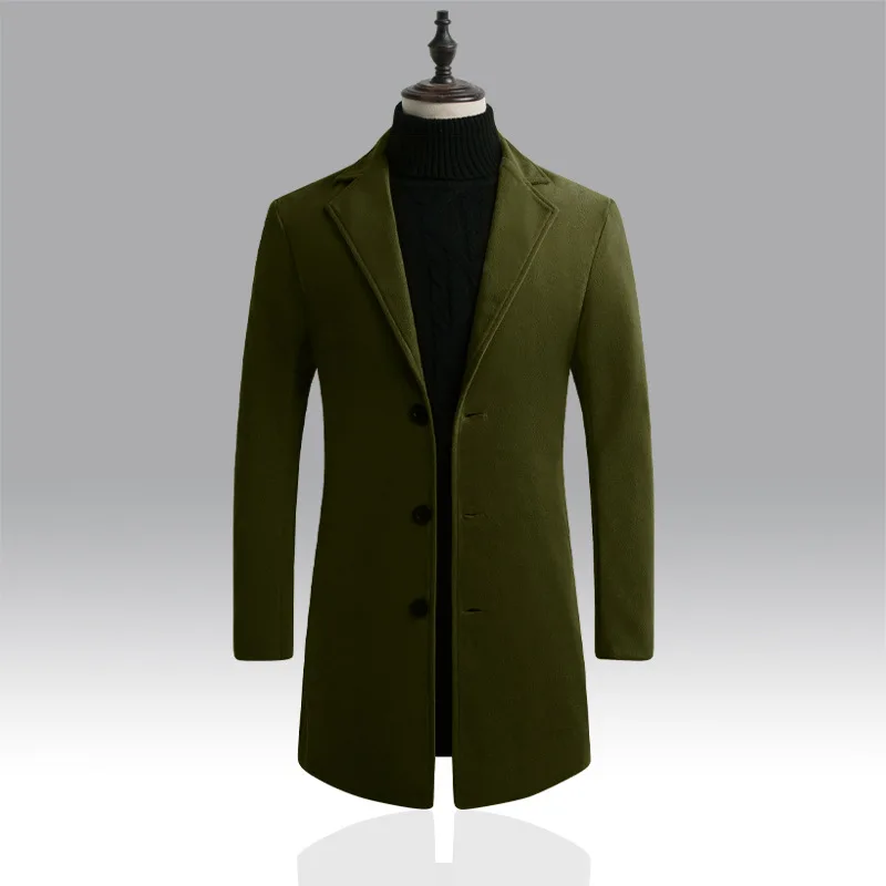 Thumbnail 3 - #11 Trending Mens Wool Blend Overcoats Right Now
