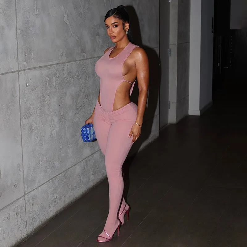 ارتفاع الخصر السراويل الطويلة قطعة واحدة دعوى مثير فتاة حار لون نقي عبر الحدود Sle الخريف الشتاء جديد وصول المرأة البدلة #2