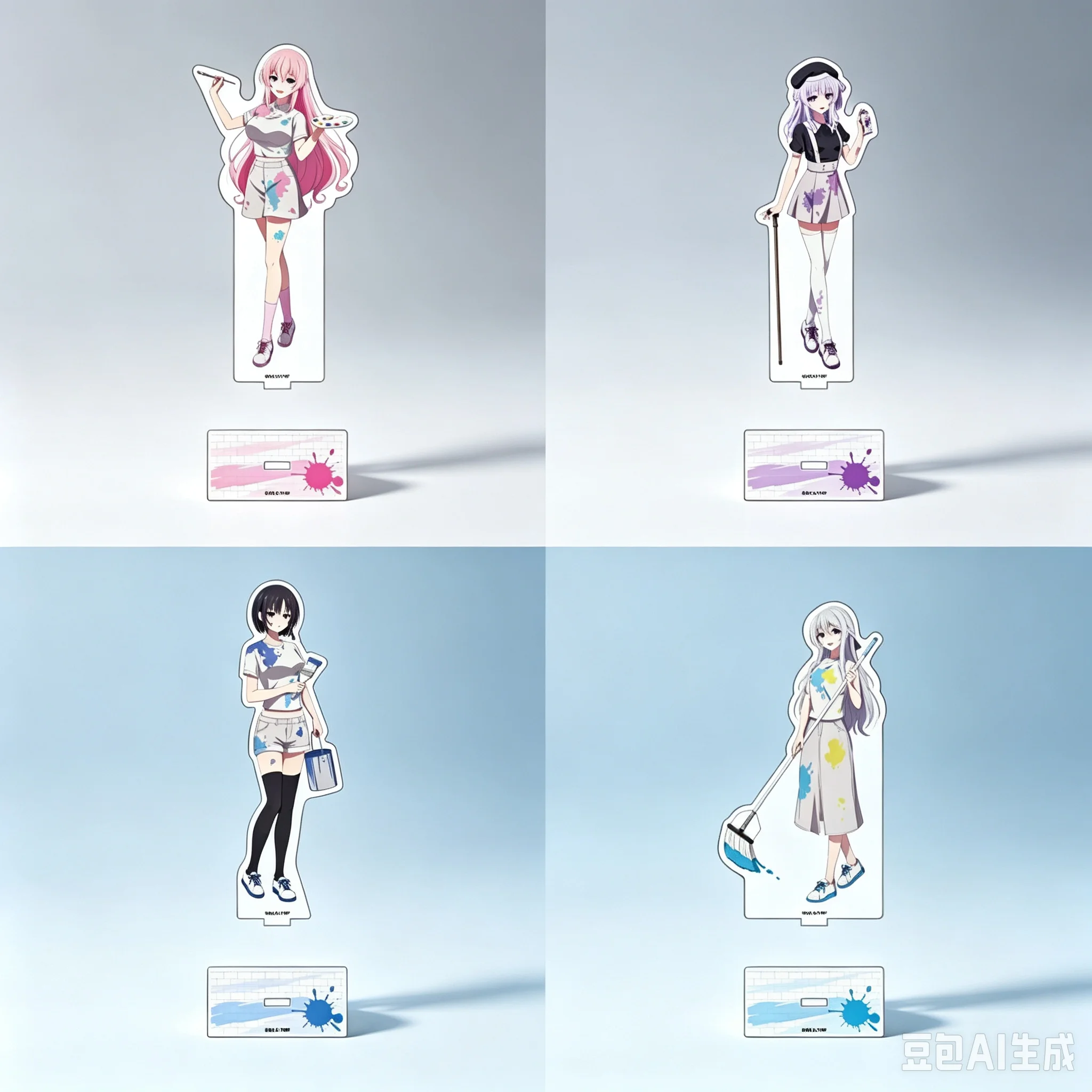 15cm Anime Classroom Of The Elite Acrylic Stand Modlel Desktop Decoration Game Collectible Ornament Gift For Fans Keychain