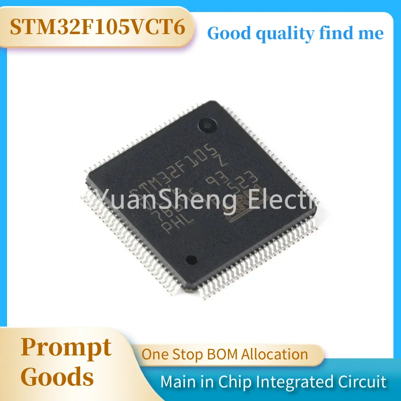 STM32 STM32F105 STM32F105VCT STM32F105VCT6 LQFP-100 Cortex-M3 32-bit Microcontroller-MCU IC Chip