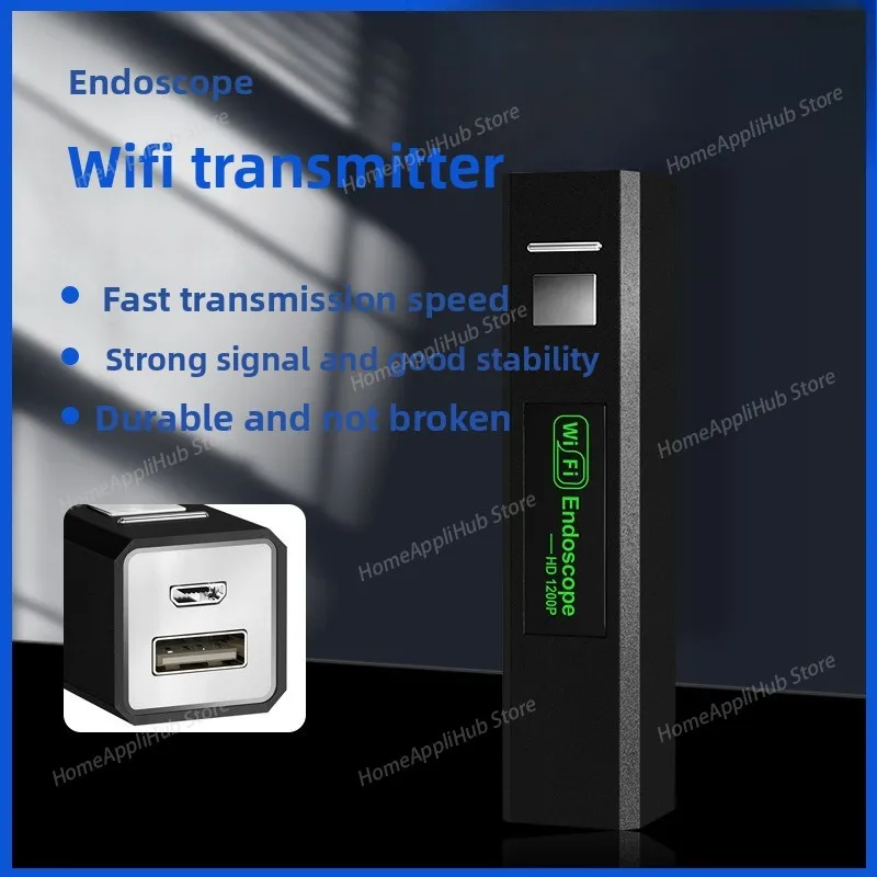 Industrial Endoscope Long Strip Wifi Box, Endoscope Wifi Transmitter, Camera, Intelligent High-definition Inspection Mirror