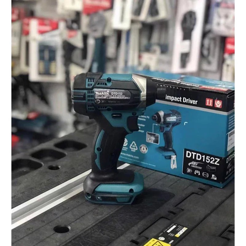 MAKITA DTD152Z 18V LXT Cordless Impact Driver Body Only Rechargeable Drill Driver Electric Screwdriver Makita Power Tool DTD152