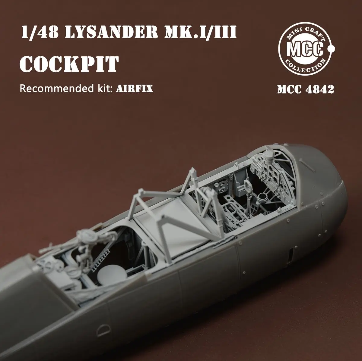 

MCC 4842 1/48 Lysander Mk.I/III Cockpit for Airfix - Upgrade Detail Set