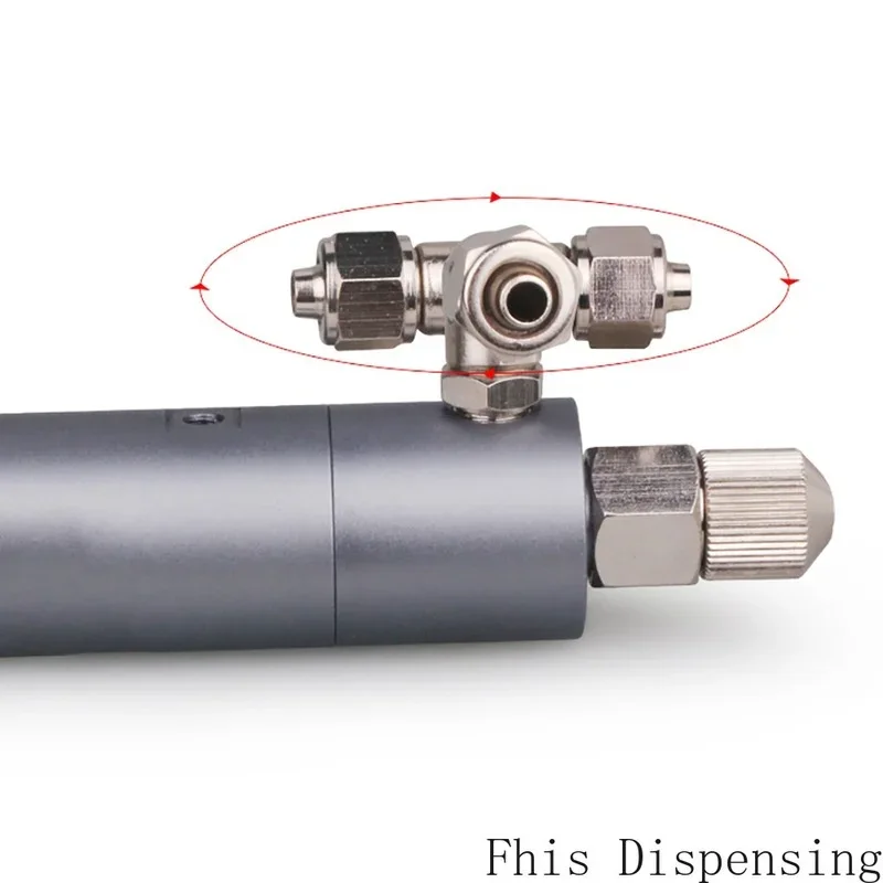 قفل الجوز هوائي النحاس الانحناء الروتاري المشترك الأنابيب المعدنية محول من صمام الاستغناء سريع تحول الكوع 8-02/01 #4