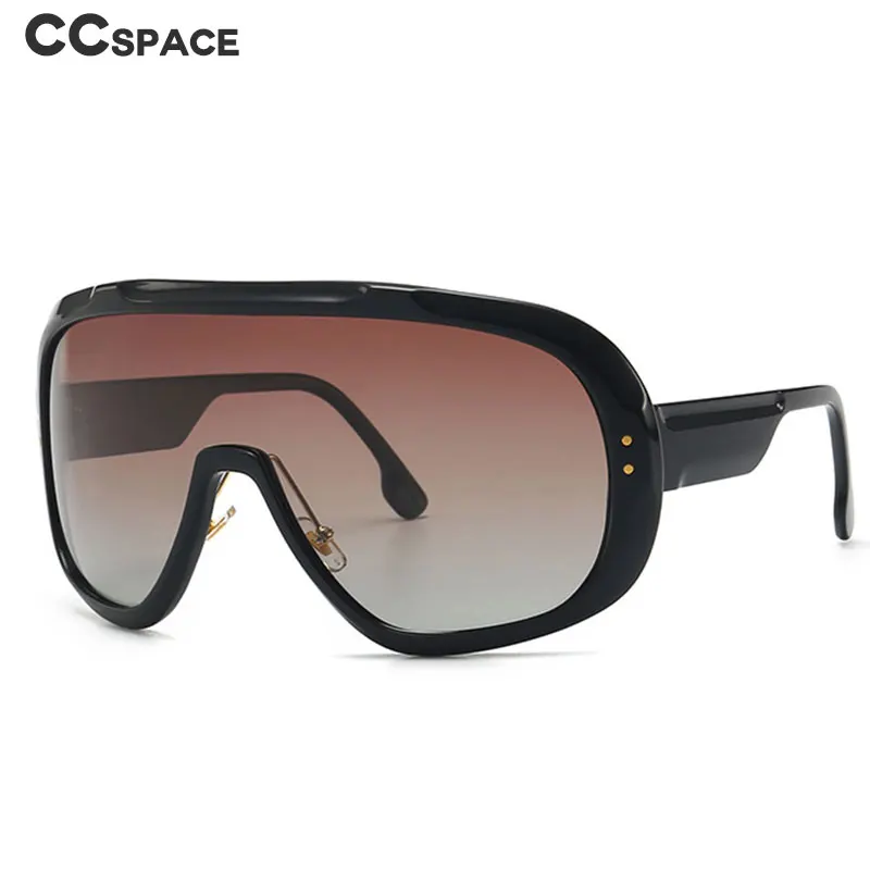 Oversized One Lens Goggle Sunglasses Men Women Fashion Shades UV400 Vintage Glasses 46151