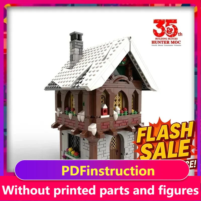 2025 tijolos de construção DIY de Natal – trem a motor, trenó do Papai Noel, casa de tijolos e bola de neve Conjunto de brinquedos divertidos para férias