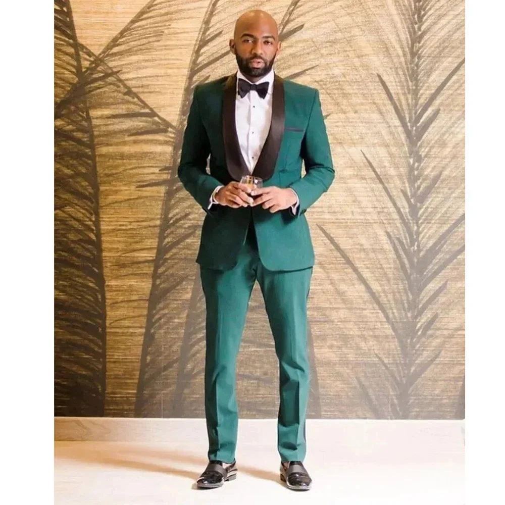 

2025 Suits For Men New Style (Blazer+Pants) Single Breasted Wedding Banquet/Hosting/Party 2 Piece Blazer Pants