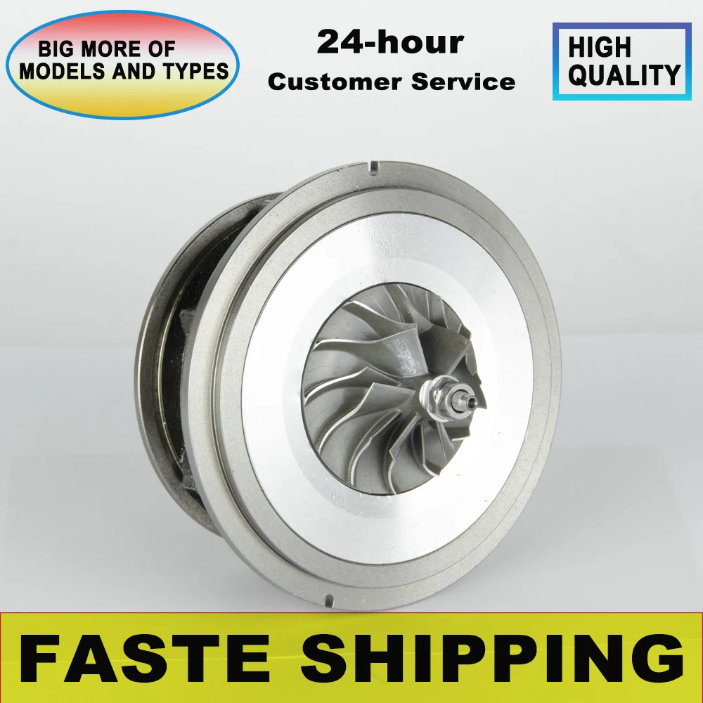 Turbine CHRA GT1444Z Turbo Core for Jaguar XF XJ 3.0 D 275 HP 202 Kw Lion V6 right side 2009- Turbocharger Cartridge 778401 CAR