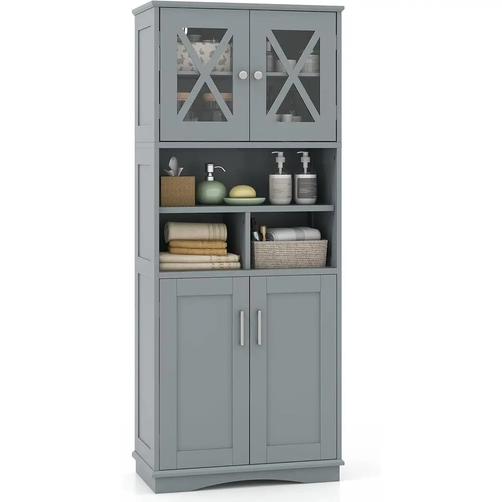 Tall Bathroom Cabin…