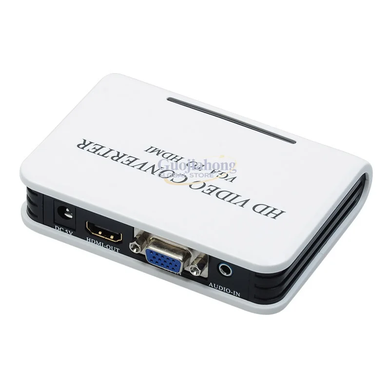 VGA to   Converter with audio high definition adapter cable Computer TV Projector Video adapter