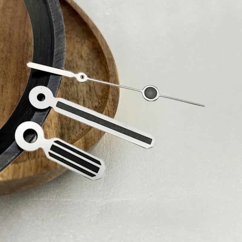 GMOGAR żółte 8.7*13*13.5mm zielone świecące wskazówki zegarka dla AP Royal Oak NH35 NH36 ruch podwyższone wskaźniki zegarka akcesoria