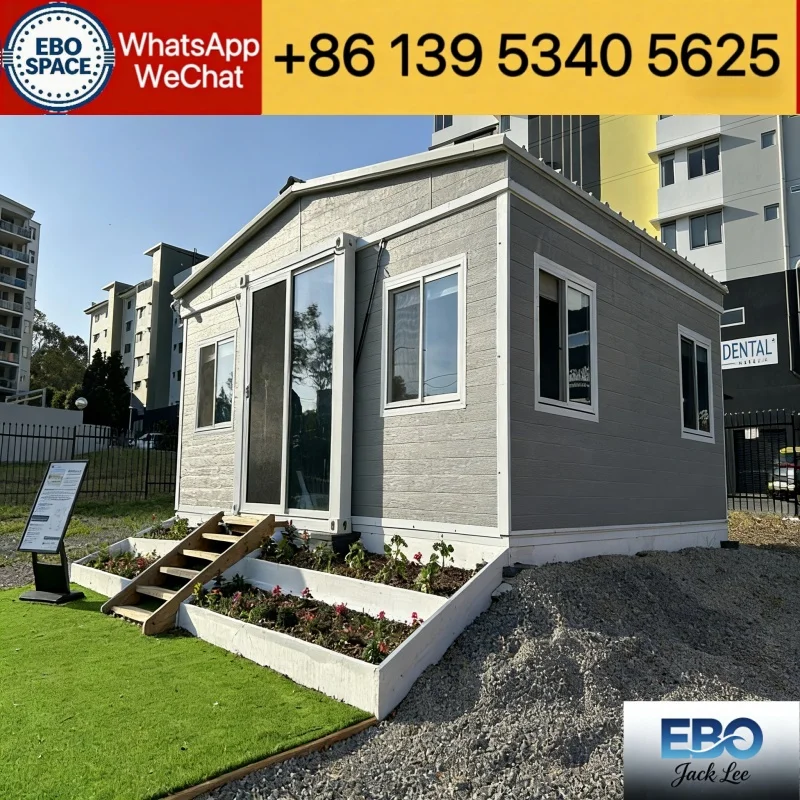 20ft 30ft 40ft Foldable Expandable Container Cabin Prefab Tiny House Waterproof