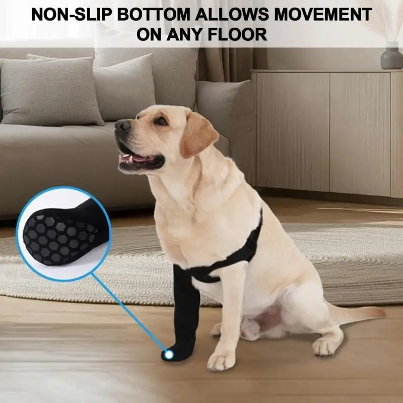 Dog Recovery Socks Waterproof Paws Protectors Anti-Slip Post