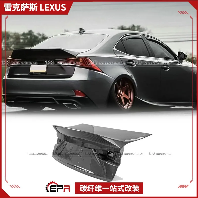 

Suitable for Lexus 13-17 years is250 is300h is350 carbon fiber integrated duck tail back cover