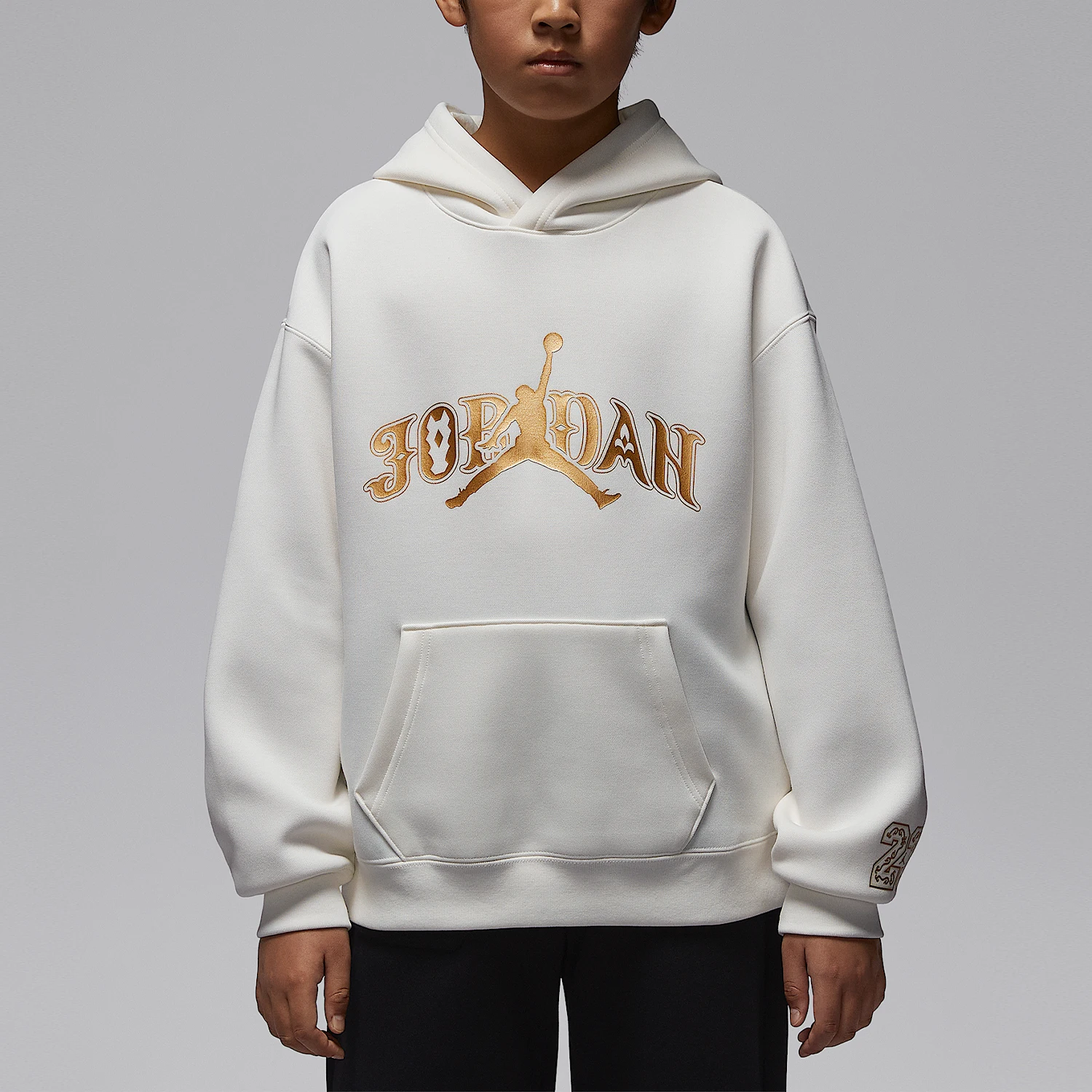 

Nike genuine JORDAN Big Kids' Casual Printed Drop Shoulder Sweatshirt IR8372-133
