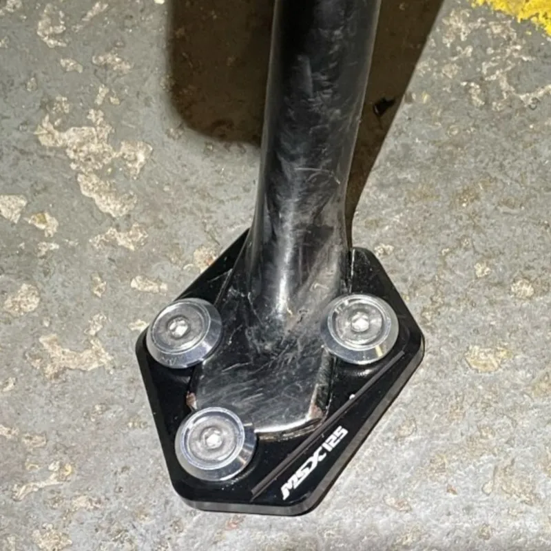 

For Honda MSX125 GROM125 2013-2025 MONKEY 125 ST125 DAX 125 Motorcycle Side Stand Enlarge Kickstand Enlarger Support Extension