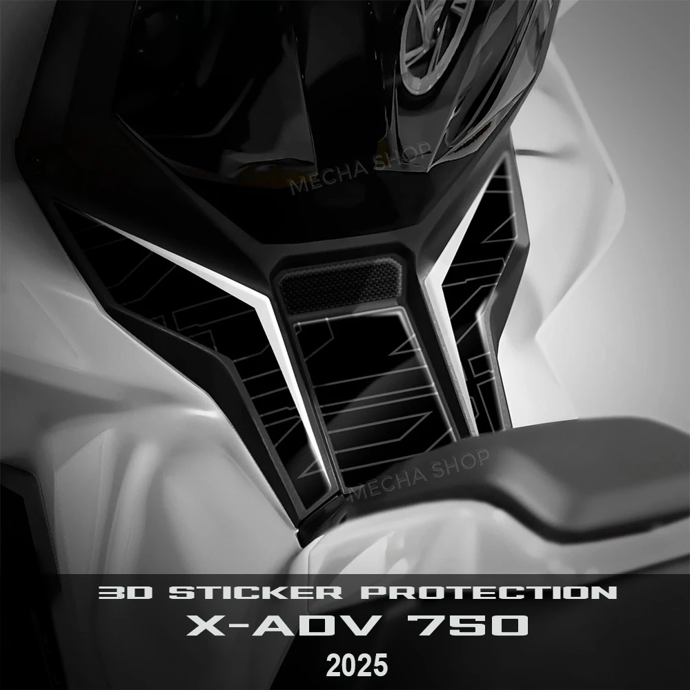 

Motorcycle Accessories for X-ADV 750 XADV 750 2021 2022 2023 2024 2025 2026 3D Tank Pad Center Area 3D Sticker Protection Kit