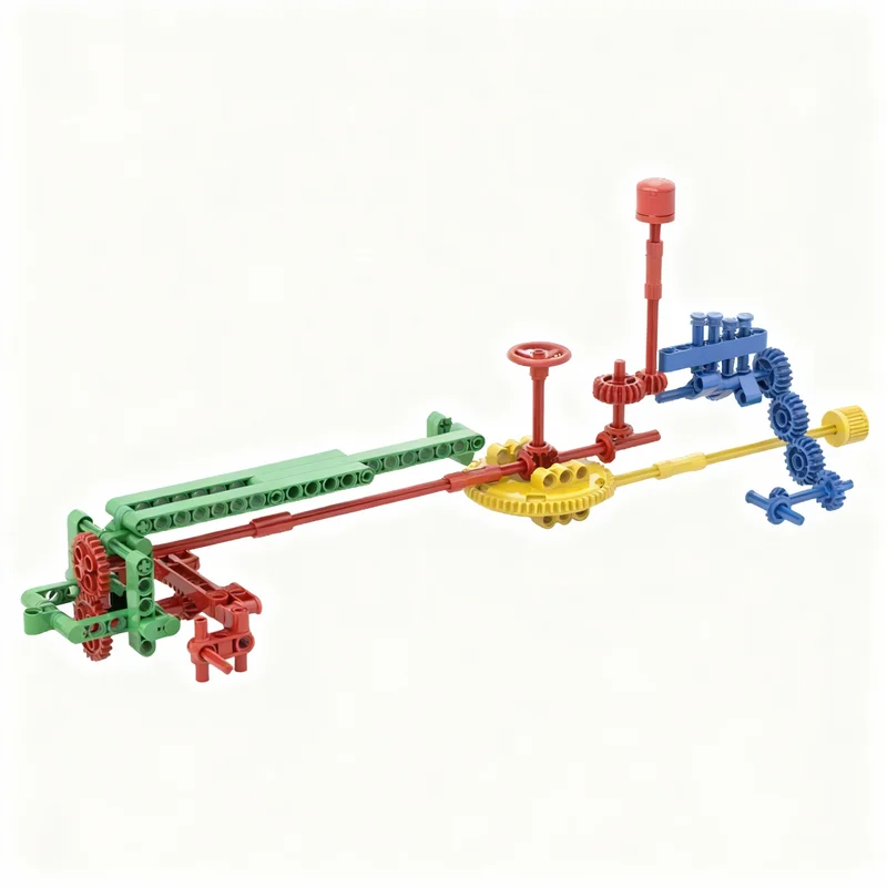 ตัวต่อ MOC รถเกรด 835 ชิ้น แบบจำลองทางเทคนิค ของขวัญคริสต์มาส ของเล่น DIY เสริมสร้างความคิดสร้างสรรค์  ตัวต่อเพื่อการศึกษา