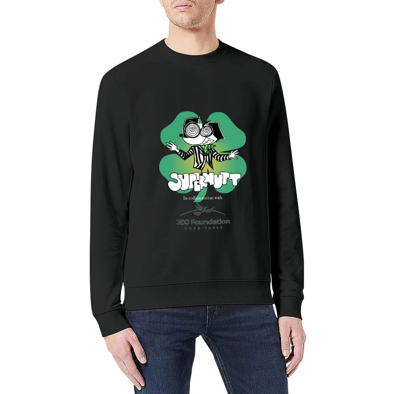 بلوفر Supermutt St. Patrick's Fundraiser ملابس أنيمي ملابس رياضية للرجال ملابس جديدة في هوديس وقميص عرق