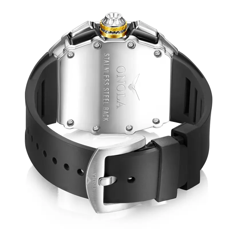 ONOLA 2021 Top Brand Watch Men Luxury Multifunctional Luminous Waterproof Sports Chronograph Quartz Watches Clock Relogio - 6