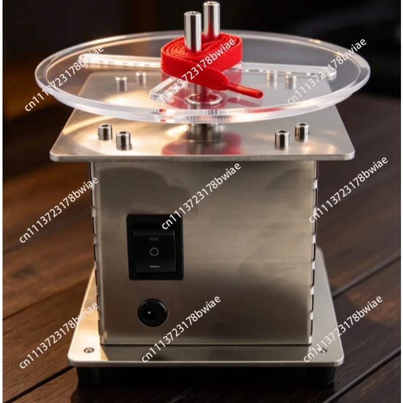 Foot pedal multi-function electric shoelace winding machine audio cable wool data cable winding machine