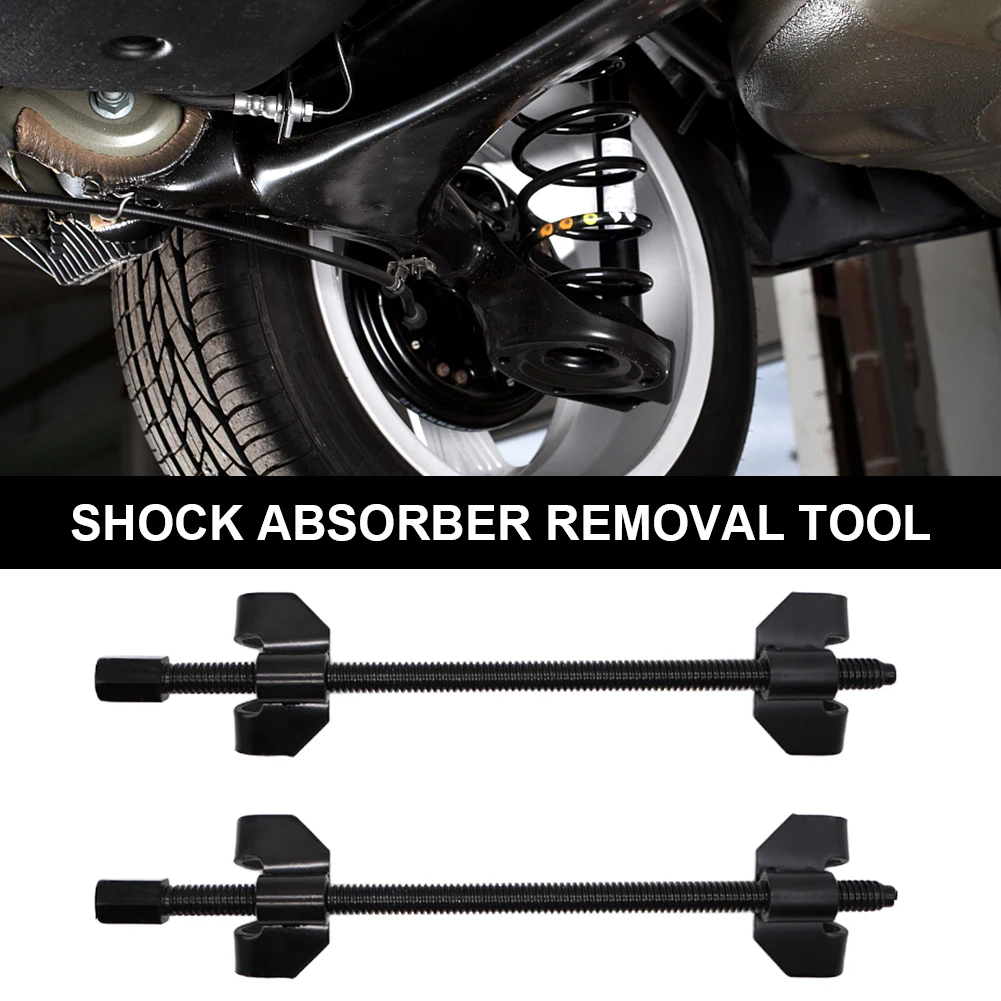 1/2Pcs 380/370mm Coil Spring Compressor Car Shock Absorber Removal Tool Shock Absorber Disassembler Auto Spring Repair Hand Tool