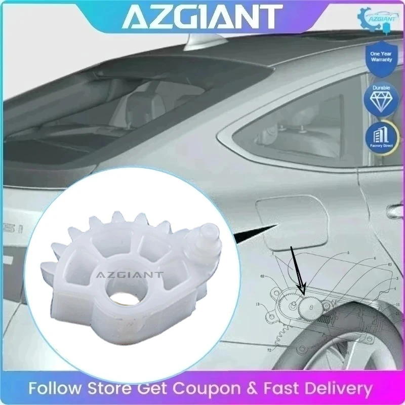 

AZGIANT for 2021-2023 Honda Fit Car Fuel Tank Cap Lock Release Motor Actuator Inner Gear Replace Exact Fit DIY Car Repair