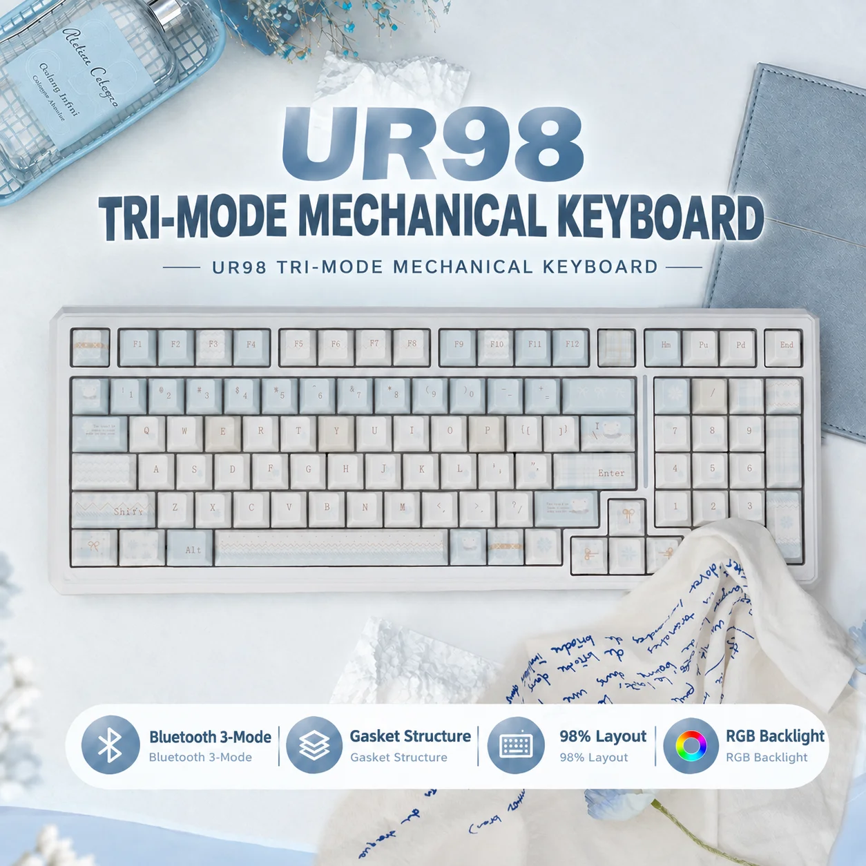 teclado-mecanico-ure-ur98-intercambiable-en-caliente-retroiluminacion-rgb-tri-modo-bluetooth-24ghz-usb-c-con-teclas-pbt-bonitas