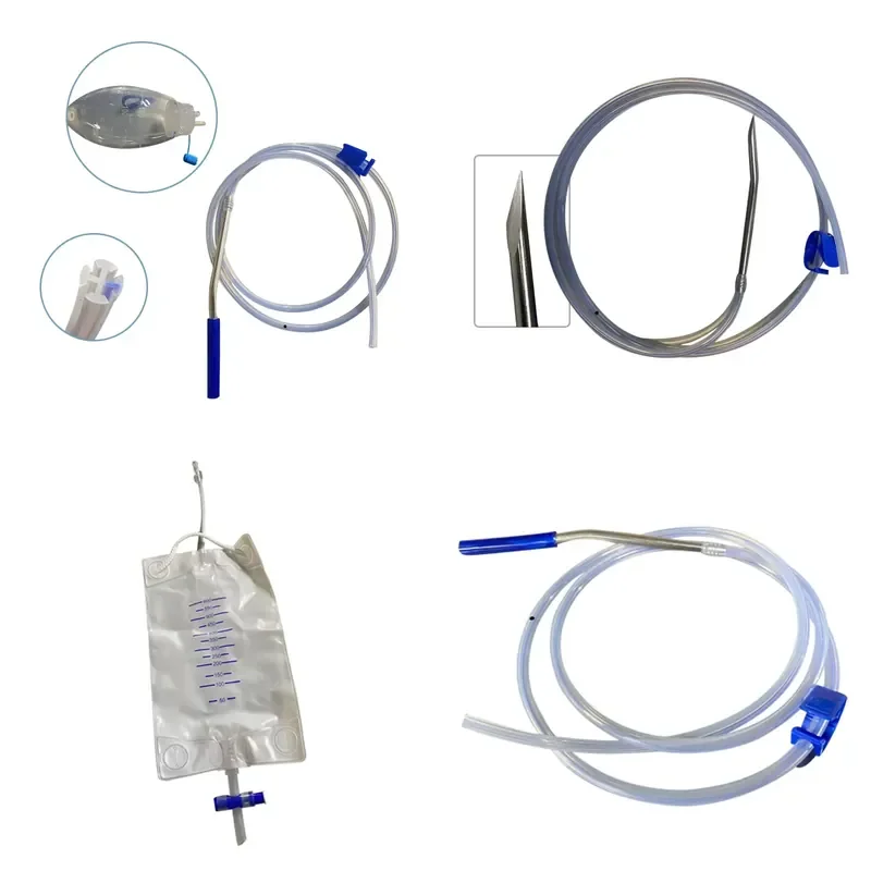 Abdominal Drainage Tube Negative High Pressure Drainage Bottle Closed Wound Drainage Dressing Kit