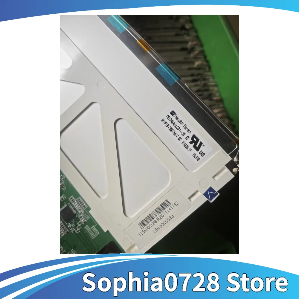 Original TM104SDH01 TS104SAALC01 TS104SAALC01-00 Monitor LCD de tela industrial de 10,4 polegadas