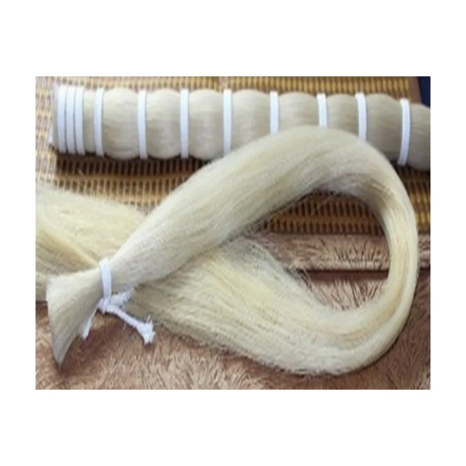 

Mongolian Horse Hair Bow Parts, White Color, 80-84cm, 250g, AAA, Free Shipping