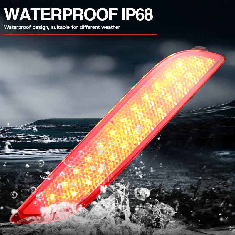 

Задний тормозной бампер, отражатель, индикаторные лампы, светодиодный задний фонарь для Toyota Camry ASV70 GSV70 AXVH71 2018-up, автомобильная сборка, 2 шт.